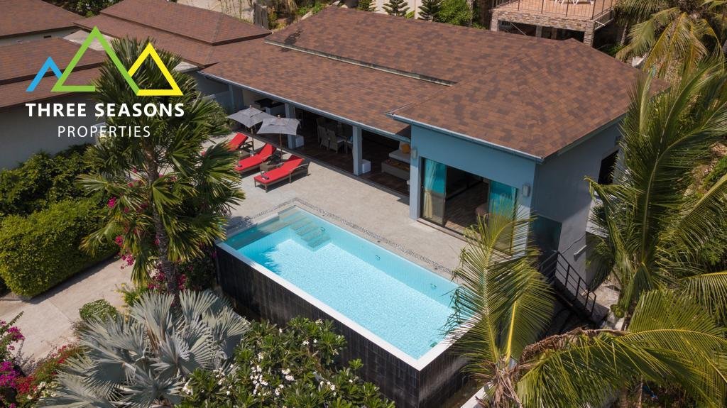 Charming 3-Bedroom Seaview Villa in Lamai – Koh Samui