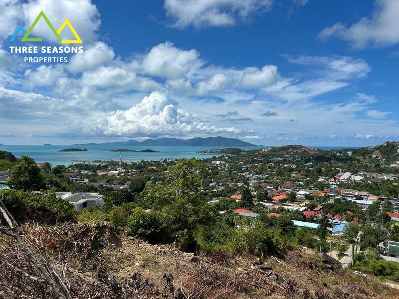 Sea view property land in Koh Samui’s prestigious Plai Laem area