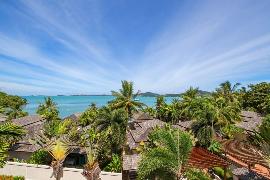 Panoramic view of Koh Samui coastline — one of Thailand's five premium property investment markets